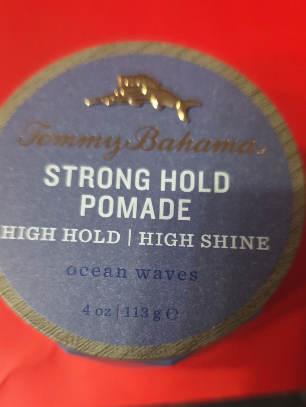 Tommy Bahama Strong Hold Pomade in Ocean Waves (Blue)